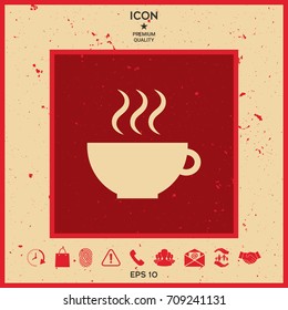 Cup with steam