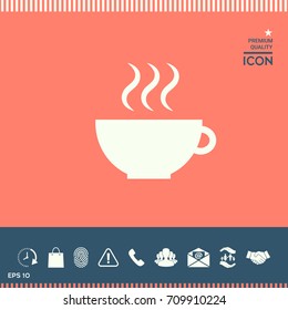 Cup with steam