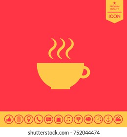 Cup with steam