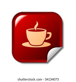 Cup sticker
