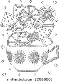 1,147 Zentangle dessert Images, Stock Photos & Vectors | Shutterstock