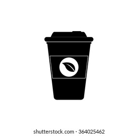 cup with tea bag icon
