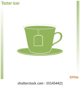 cup with tea bag icon