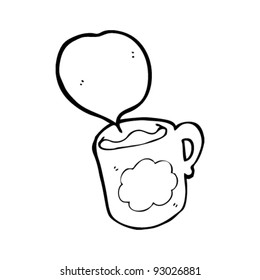 cup of tea cartoon