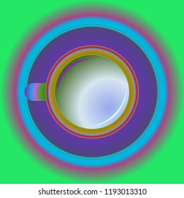 Cup of tea or coffee cup.