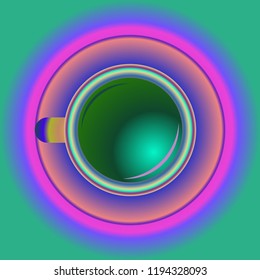 Cup of tea or coffee cup.
