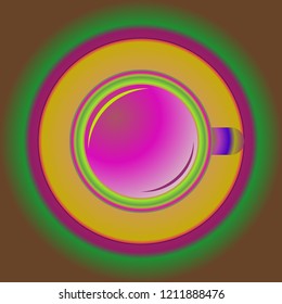 Cup of tea or coffee cup.