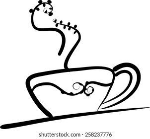 a cup of tea / coffee