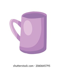 Cup with tea, coffee hand drawn outline doodle icon.