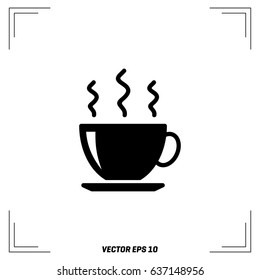 Cup of tea or coffee icon