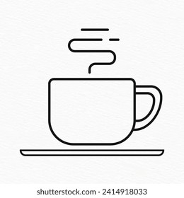 Icono de la copa de café