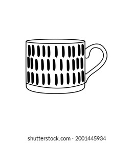 A cup of tea or coffee vector