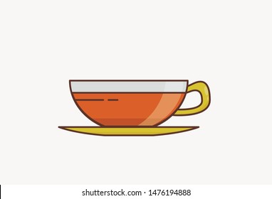 Cup of tea - Colorful icon - Tea icon set