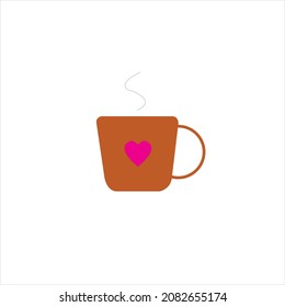 cup of tea couple tea cup holiday cup tea love cup with pink color heart