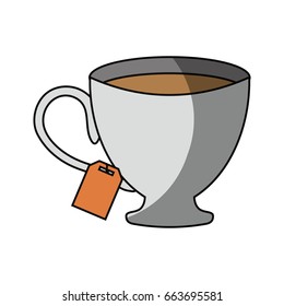 Cup tea drink