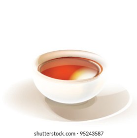 Cup of tea. EPS 10