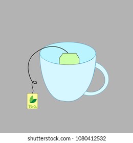 a cup of tea. icon