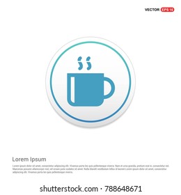 Cup of Tea Icon Background icon template