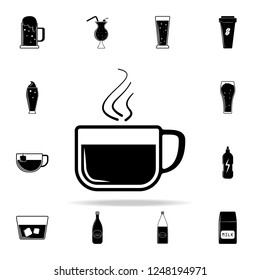 a cup of tea icon. Drink icons universal set for web and mobile