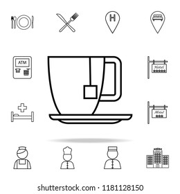 a cup of tea icon. hotel icons universal set for web and mobile