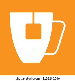 Cup  of tea icon, stock vector illustration, EPS10. 