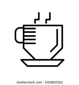cup of tea icon vector