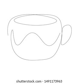 Cup of tea icon vector illustration