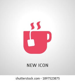 Cup Of Tea Icon. Vector Illustration EPS 10.