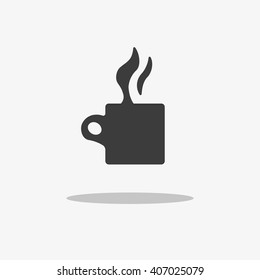 Cup With Tea Icon. Vector illustration