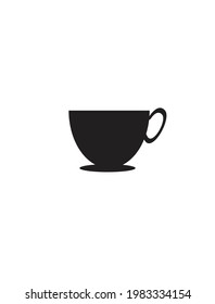 cup of tea. kitchen utensils on a white background