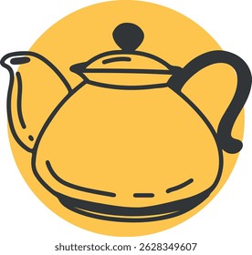 Cup tea, lemon, fruit drawing, engraving, ink, line art, vector	