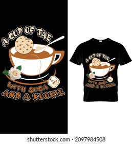 UNA COPA DE DISEÑO DE CAMISETAS DE TÉ PARA USTED