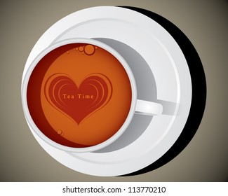 Cup of tea vector
