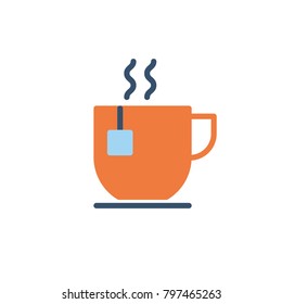 a cup tea vector