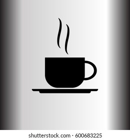 Cup of tea vector icon