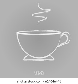 cup of tea, vector icon