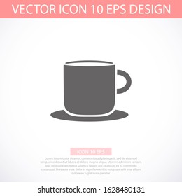 Cup with tea vector icon bag symbol icon vector illustration eps 10 on white background vector icon