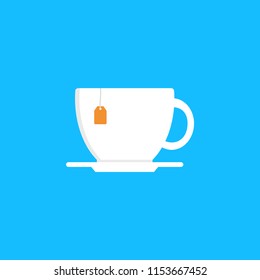 Cup Of tea. Vector illustration.