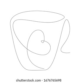 Tee-Vektorillustration-Pokal