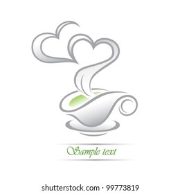 cup of tea - vector illustration