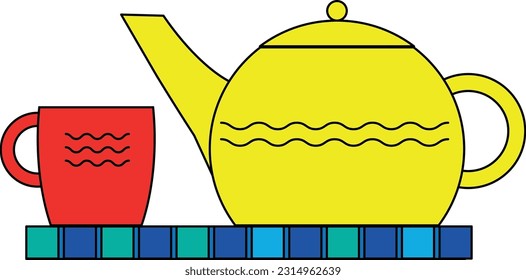 cup teapot tableware drink coffee drinks service