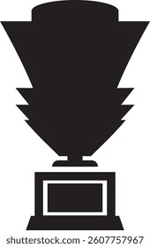 Cup thropy icon. thropy logo. isolated on white background. vector illustration
