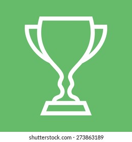 Cup, trophy, award, prize, champion icon vector image. Can also be used for sports, fitness, recreation. Suitable for web apps, mobile apps and print media.