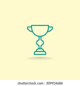 Cup, trophy, award, prize, champion icon