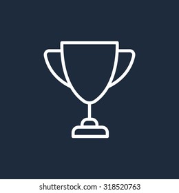Cup, trophy, award, prize, champion icon