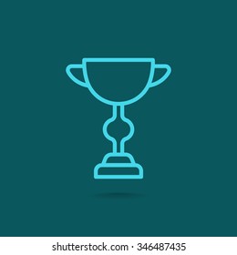 Cup, trophy, award, prize, champion icon