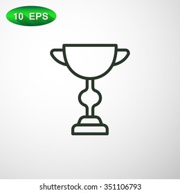 Cup, trophy, award, prize, champion icon