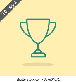 Cup, trophy, award, prize, champion icon