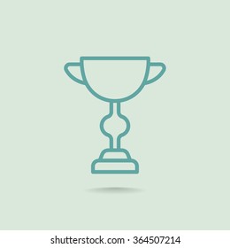 Cup, trophy, award, prize, champion icon