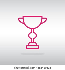 Cup, trophy, award, prize, champion icon